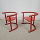 Paire de chaises enfant Karin Mobring - Chaise Ikéa Vintage