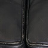 Art Deco 2.5-Seater Leather Sofa