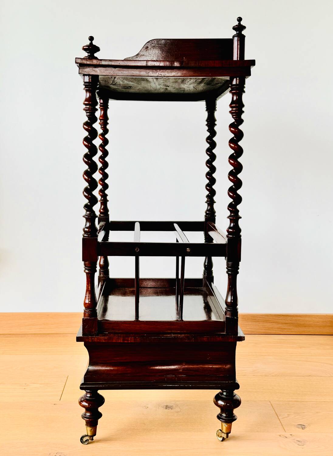 19th century Rio rosewood server