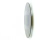 Postmodern round green-gray wall mirror "Andromeda" by Nanda Vigo, Italy 1976