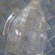 Lot de 4 carafes en verre blanc