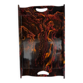 Lacquered tray