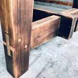 Farm table and benches