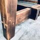 Table de ferme et ses bancs