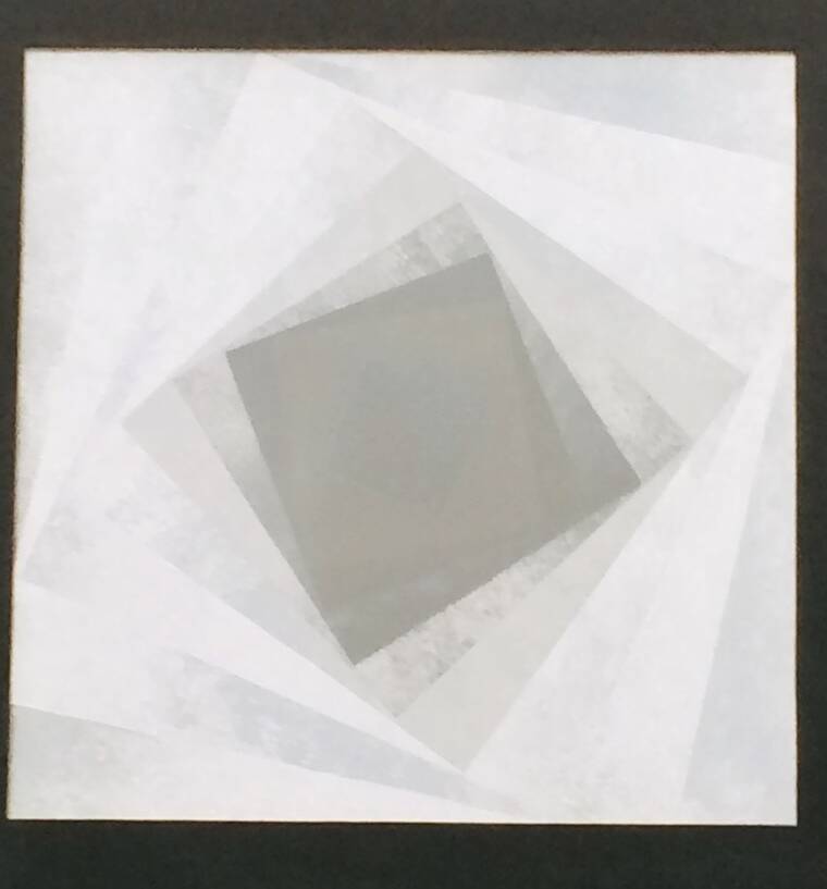 Kinetic Op Art by Barbara Lüdinghausen. Vintage 80s