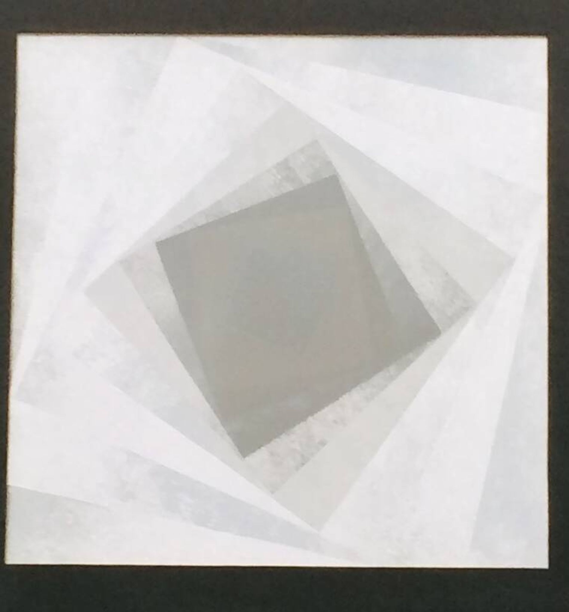 Kinetic Op Art by Barbara Lüdinghausen. Vintage 80s