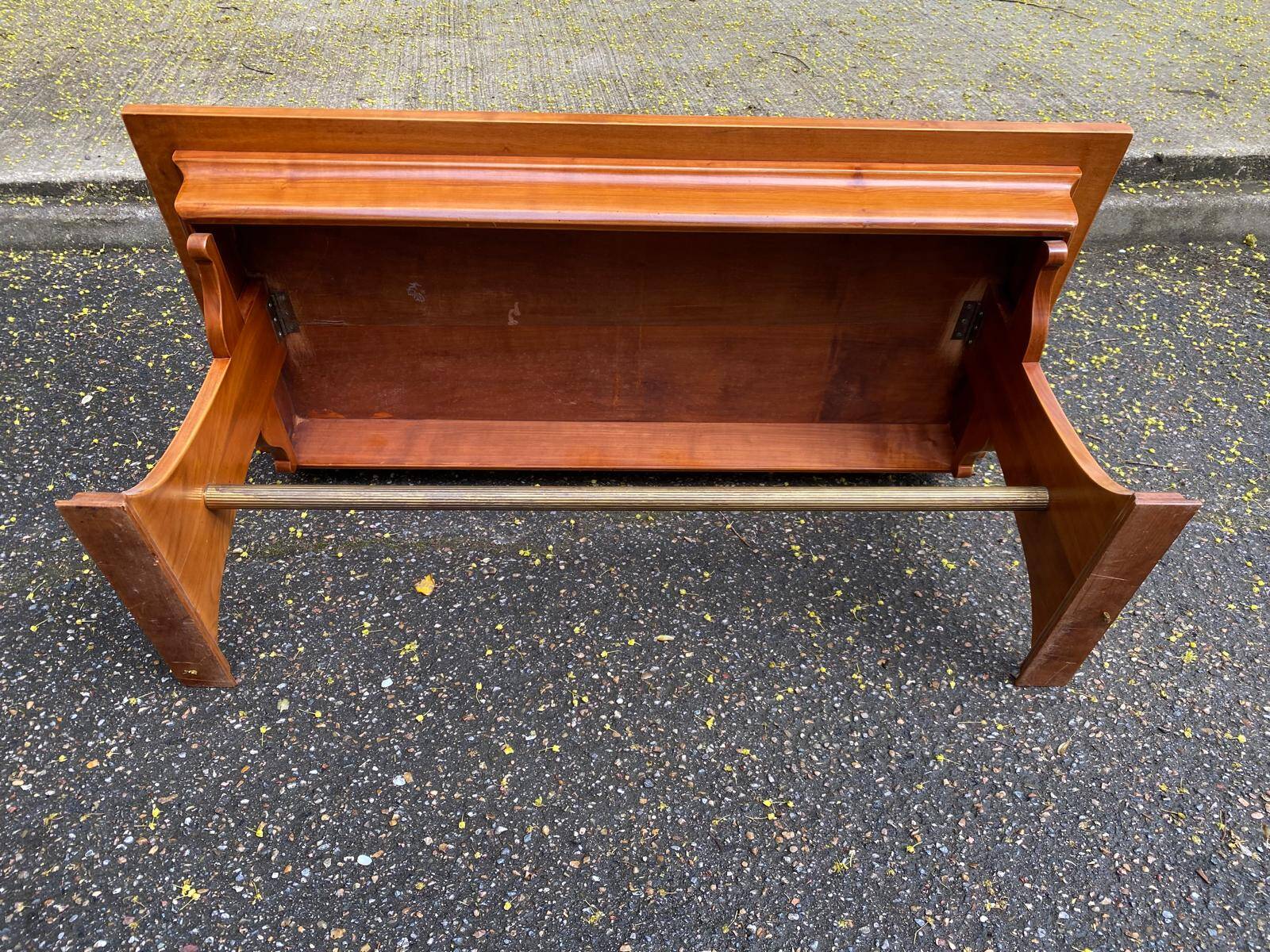 Rectangular Louis XV coffee table in wood