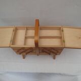 Nice-sized worker, in light varnished wood