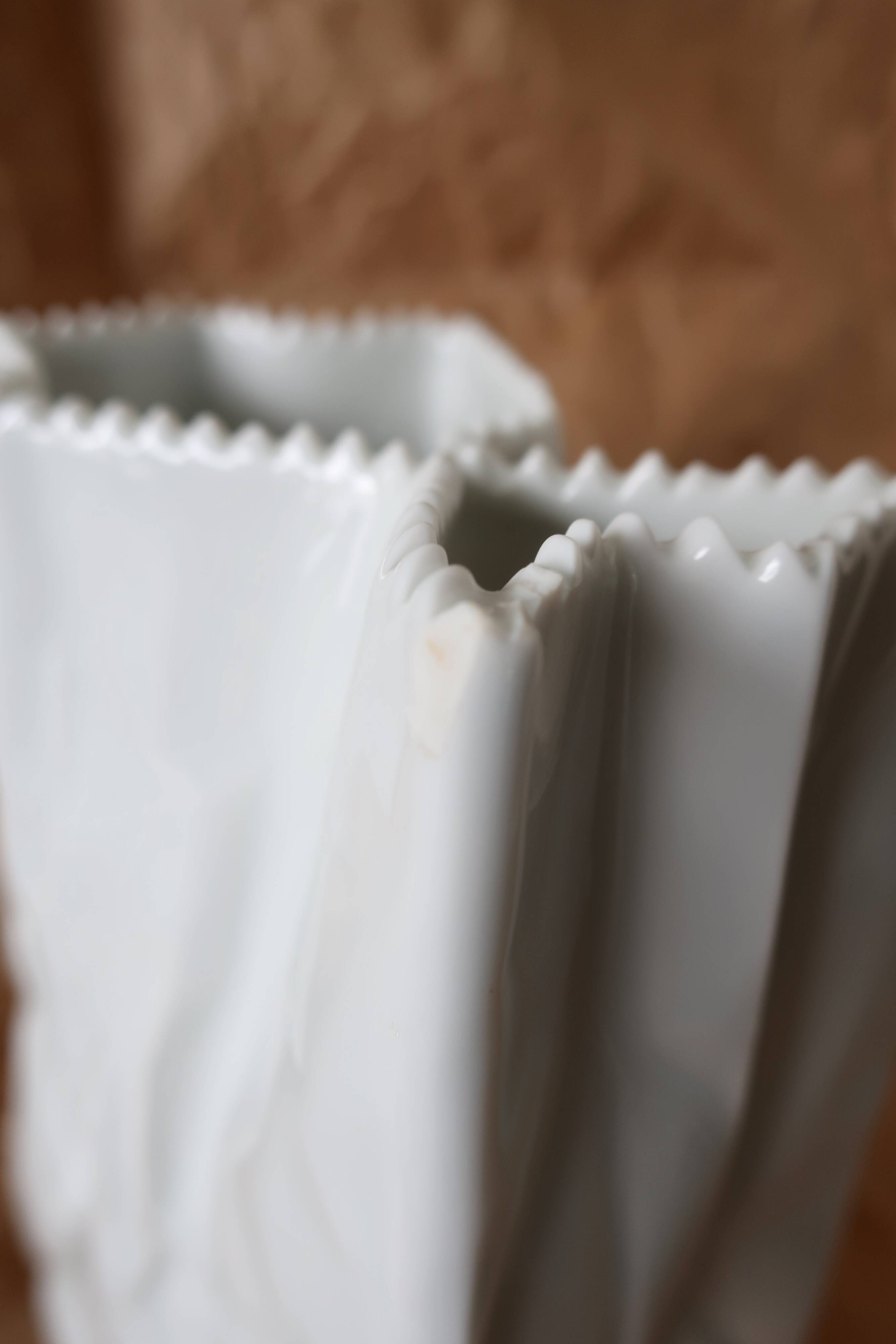 Tapio Wirkkala for Rosenthal Studio, “Paper Bag” Vase 18.6 cm
