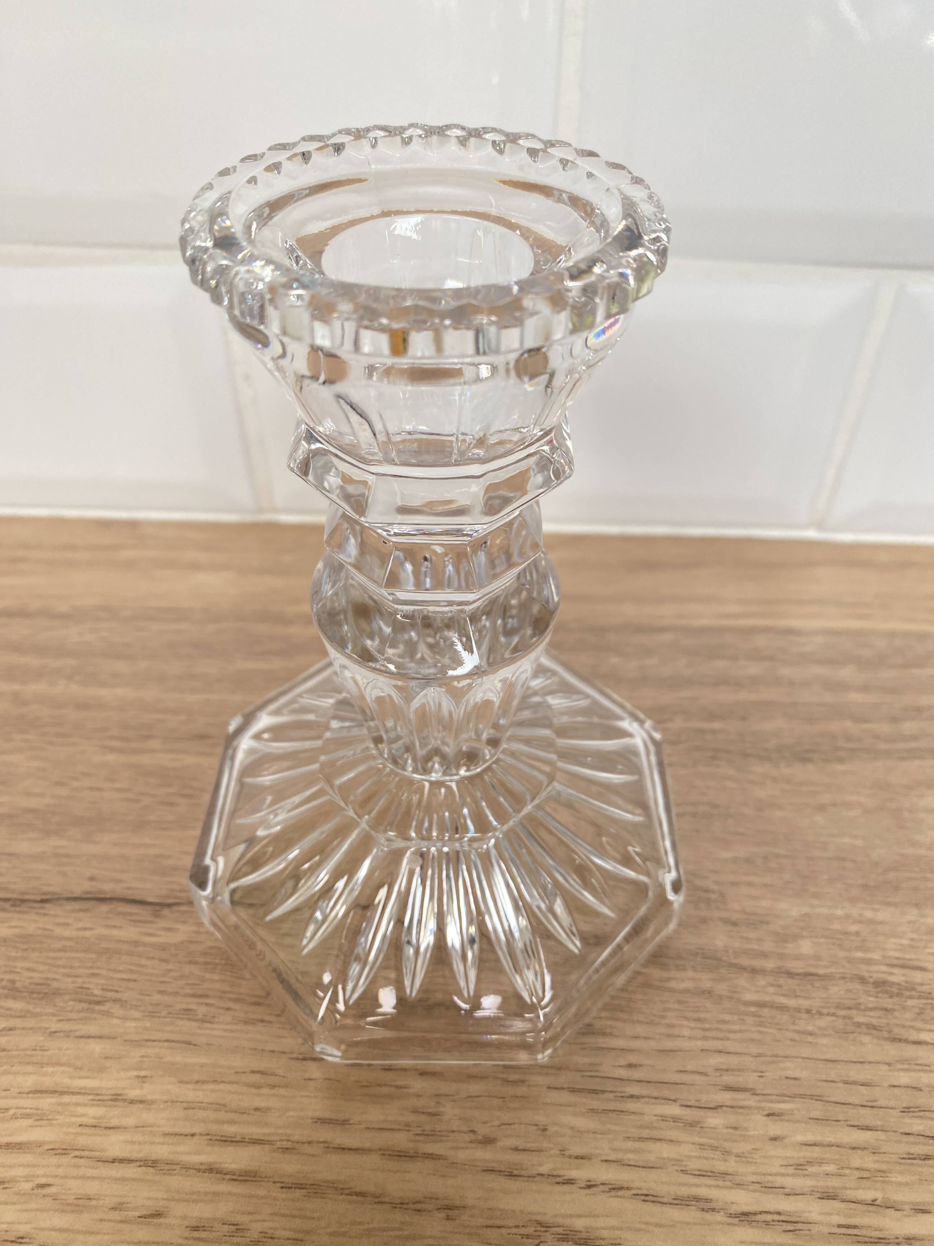 Crystal candlestick