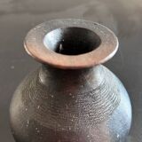 African black clay vase
