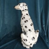Dalmatian dog life size ceramic italian work circa 1970