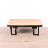Industrial coffee table