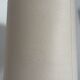 Wooden floor lamp - conical base and glass globe
