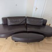 Steiner Mandala Sofa – 2016 Edition – Louisiana Leather (brown) – Like new condition