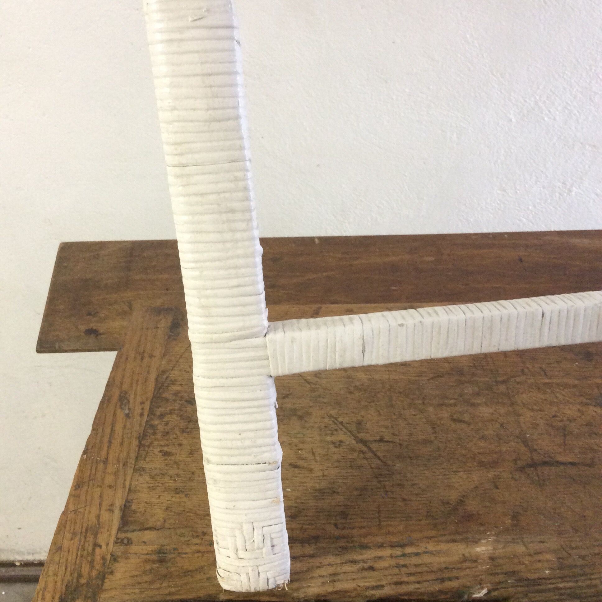 Rattan bedhead vintage