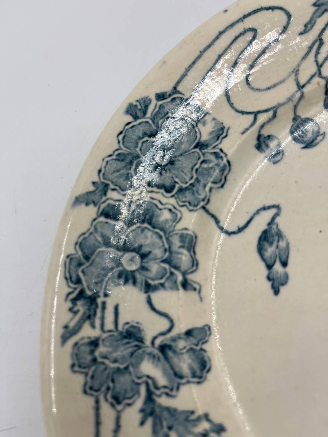 Lot de 3 assiettes Longwy