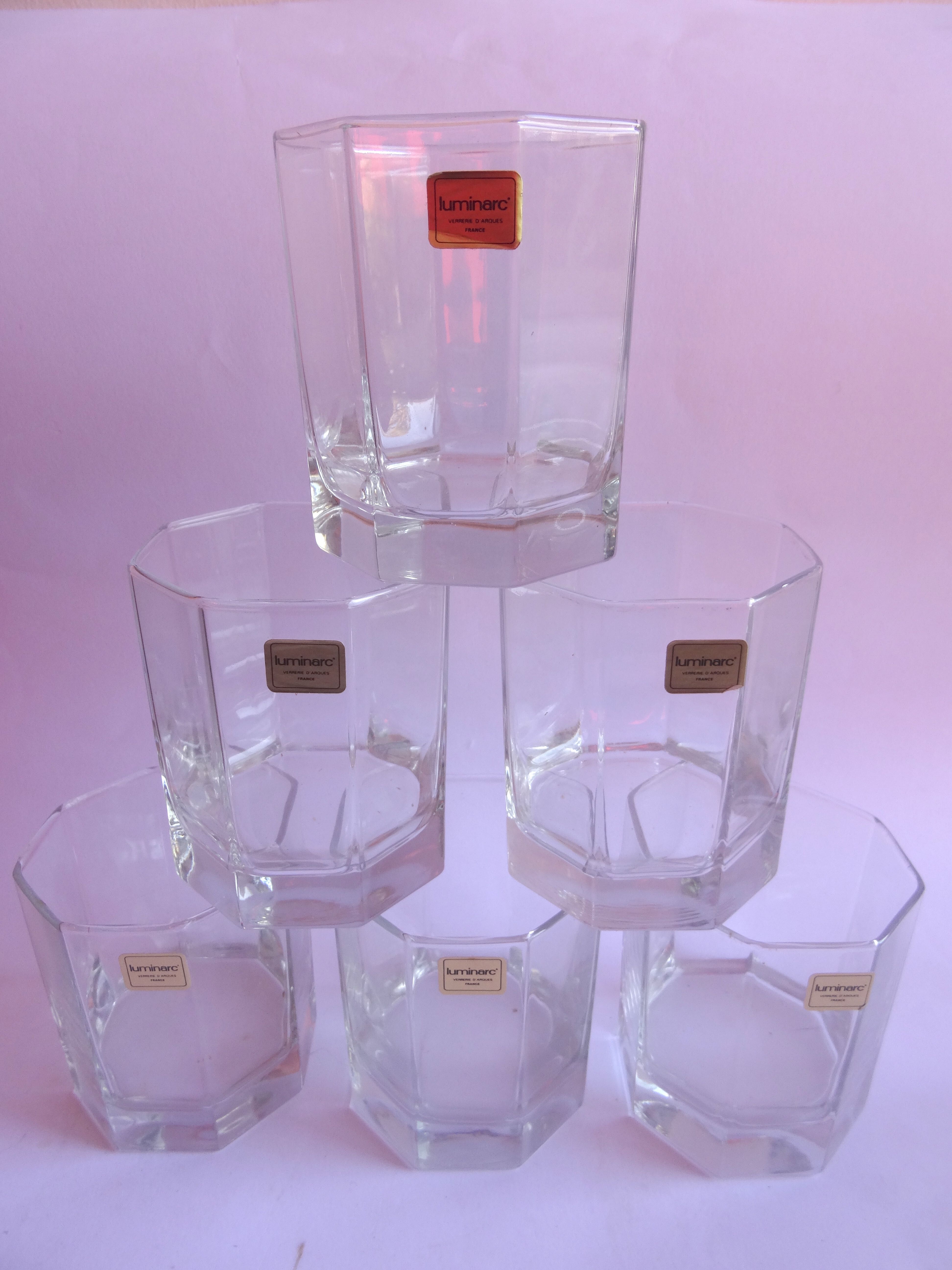 Service complet de 18 verres Luminarc Octime