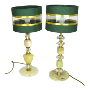 Paire de lampes de table