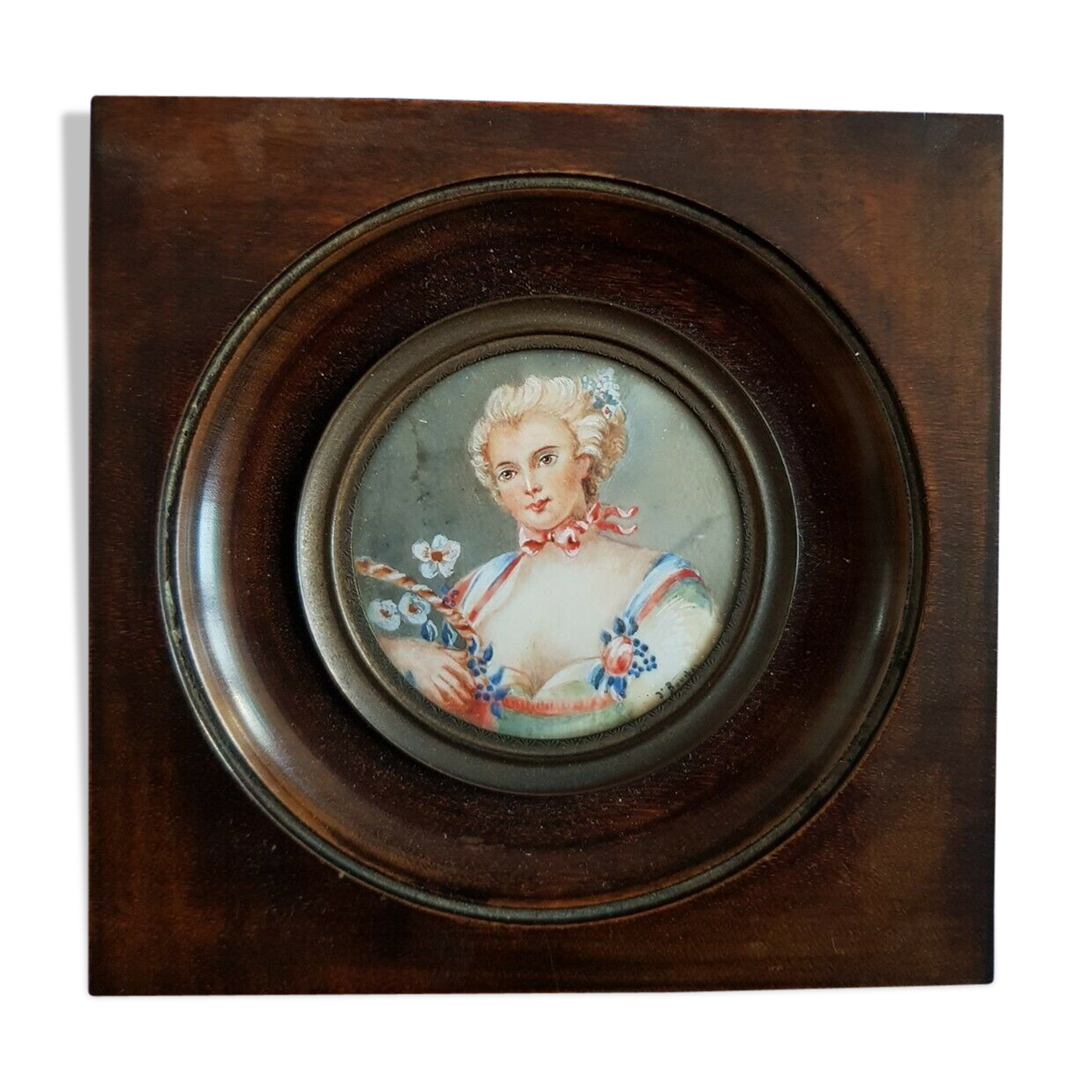 Miniature painting by hand