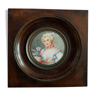 Tableau miniature peinture à la main