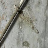 Pair of old shutters