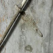 Pair of old shutters