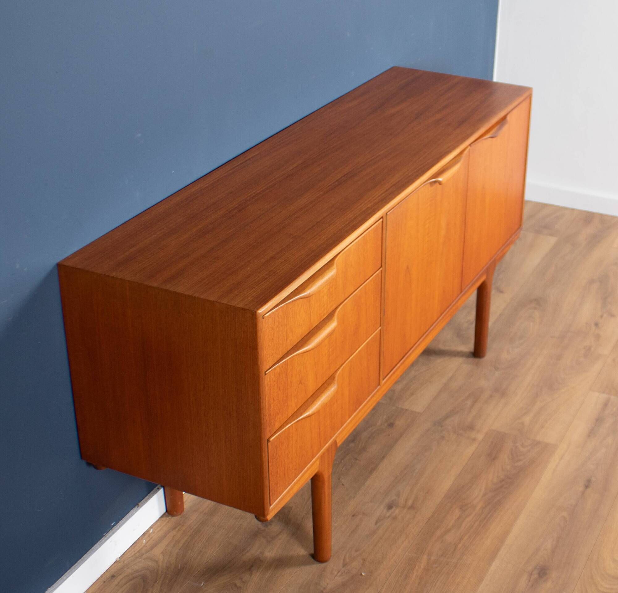 Retro teak 1960s short mcintosh of kirkcaldy dunvegan sideboard tom robertson