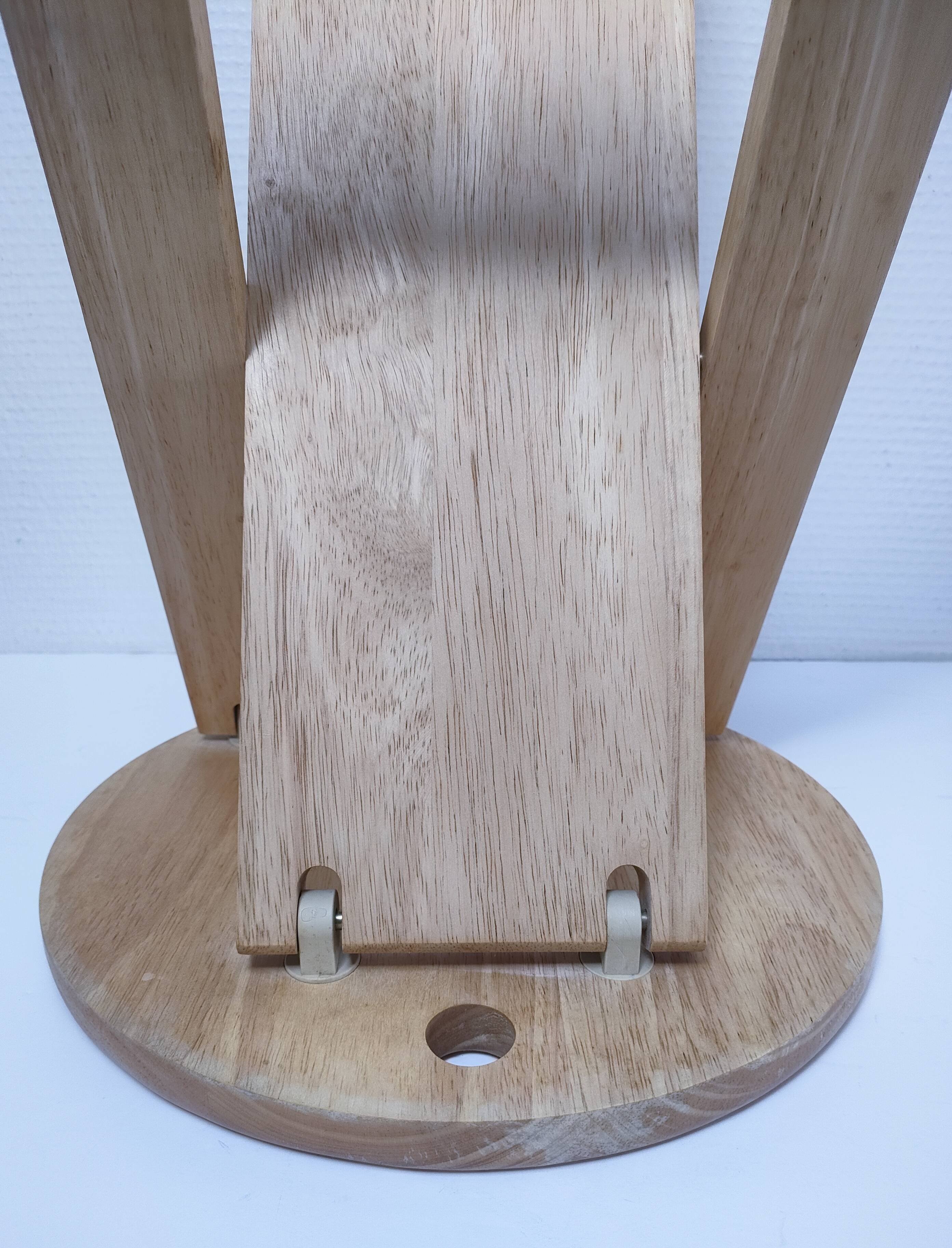 "Suzy" stool by Adrian Reed solid beech 80s