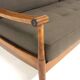 Scandinavian 3-seater sofa in rosewood, Denmark, 1960