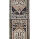 Vintage Turkish Oushak Rug Handwoven 59x200 cm