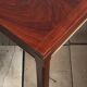 Modern Mahogany and Brazilian Rosewood Side Table Sweden circa 1960s