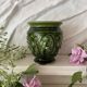 Planter pot in earthenware with cherubs