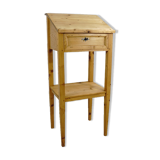 Antique fir wood high desk ca 1920s