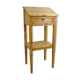 Antique fir wood high desk ca 1920s
