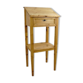 Antique fir wood high desk ca 1920s