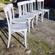 6 chaises de bistrot, Thonet