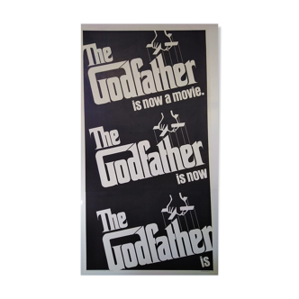 Affiche cinéma Américaine originale 1972 3 sheet 106x200 cm entoilée Godfather Coppola