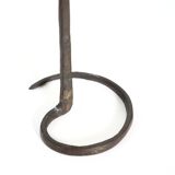 Hammered metal candle holder