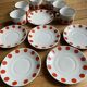 Tasses vintage en porcelaine allemande