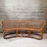 Living room - sofa, pair of armchairs - bamboo