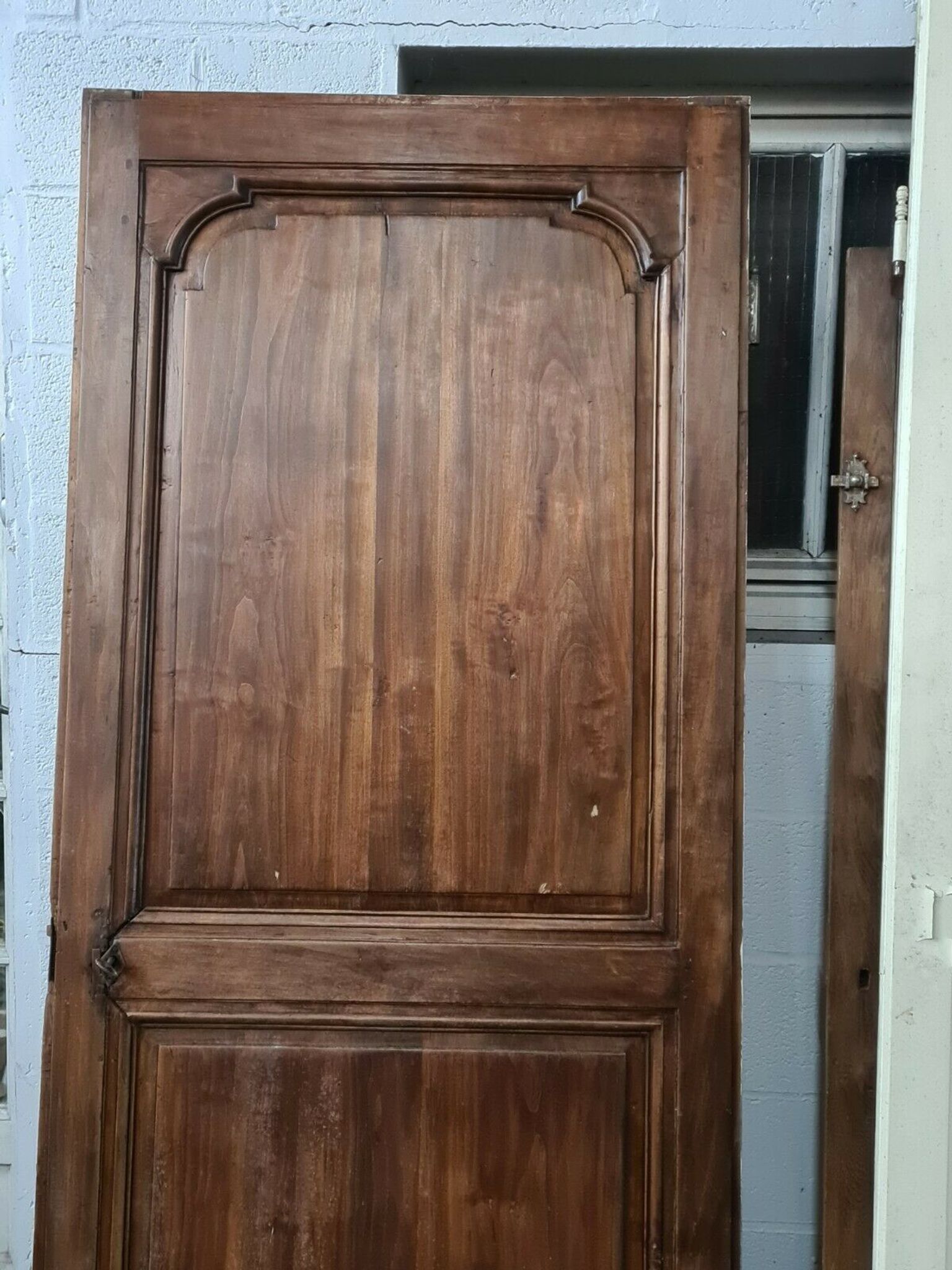 Porte de communication en peuplier