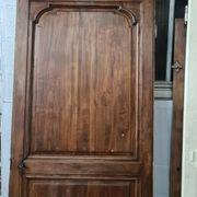 Porte de communication en peuplier