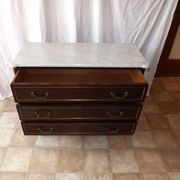 Chest of drawers mahogany Louis XVI 1970