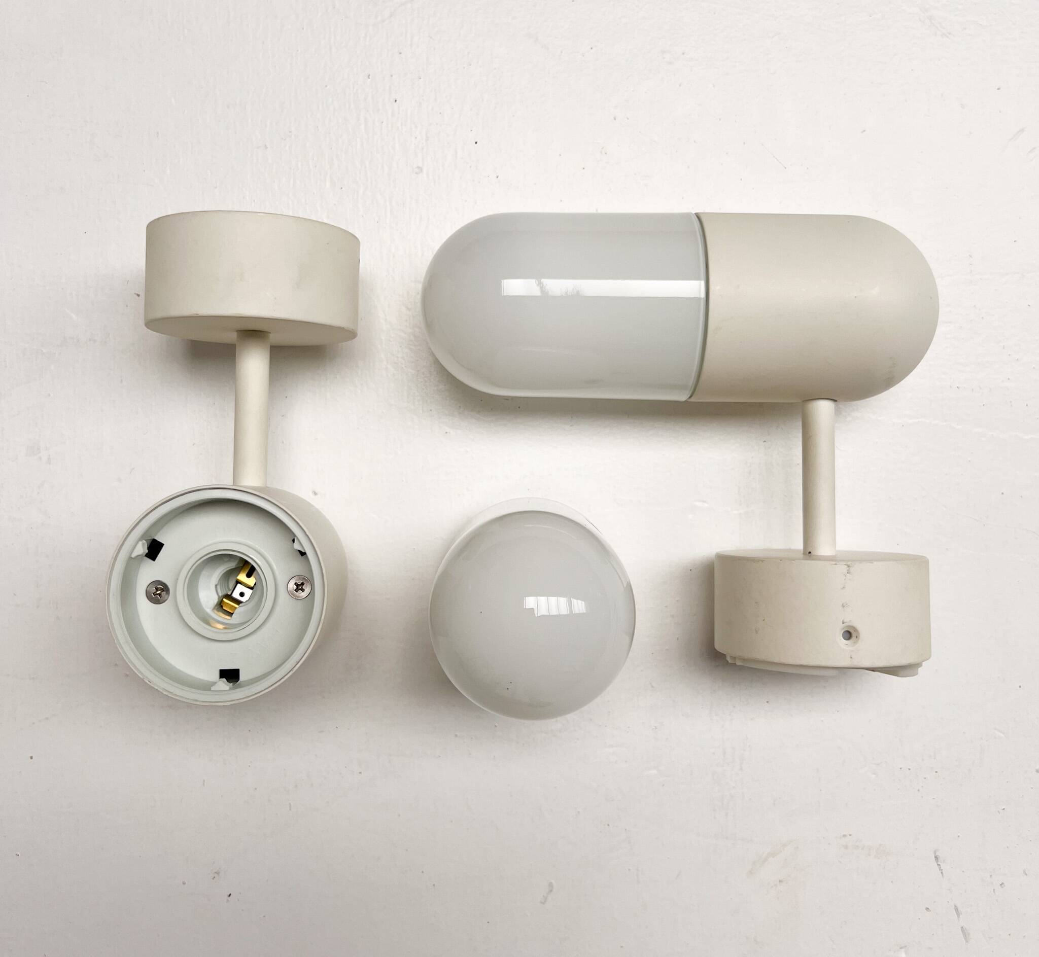 Set of 2 Ostana wall lamps by Ikea, 1970s