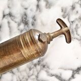 Pyrene, brass fire extinguisher for automobile