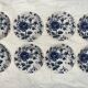 Dessert service set Johnson Brothers - Rose Chintz Blue