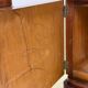 Pair of Art Deco bedside tables in walnut — Italy, 1930-1940