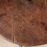 19th century oak pedestal table