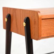 1960s oak TV stand by Arne Wahl Iversen